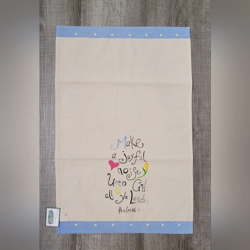 Collection Etc Bible Verse Cotton Hand Towels Set of 3